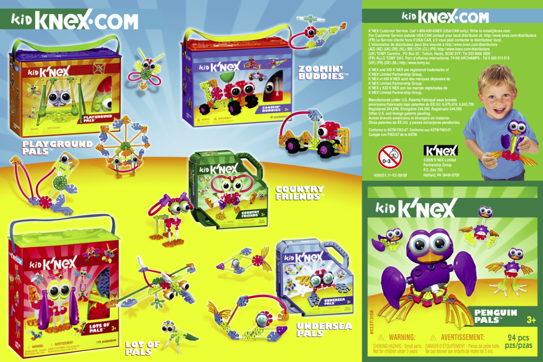 Kid KNEX Penguin Pals 85337 instruction manual