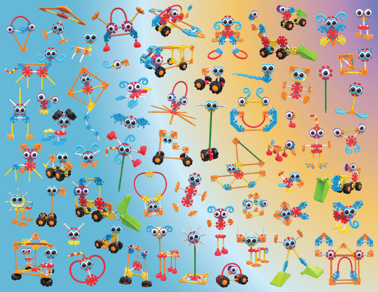 KID KNEX Oodles of Pals 85701 instruction manual