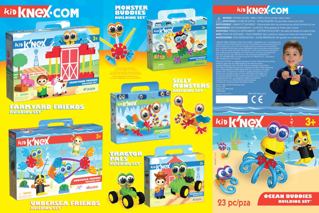 Kid KNEX Ocean Buddies 85409 instruction manual