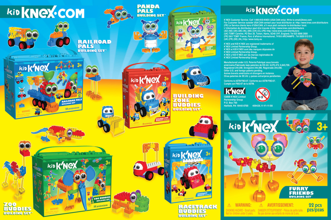 Kid KNEX Furry Friends 85112 instruction manual