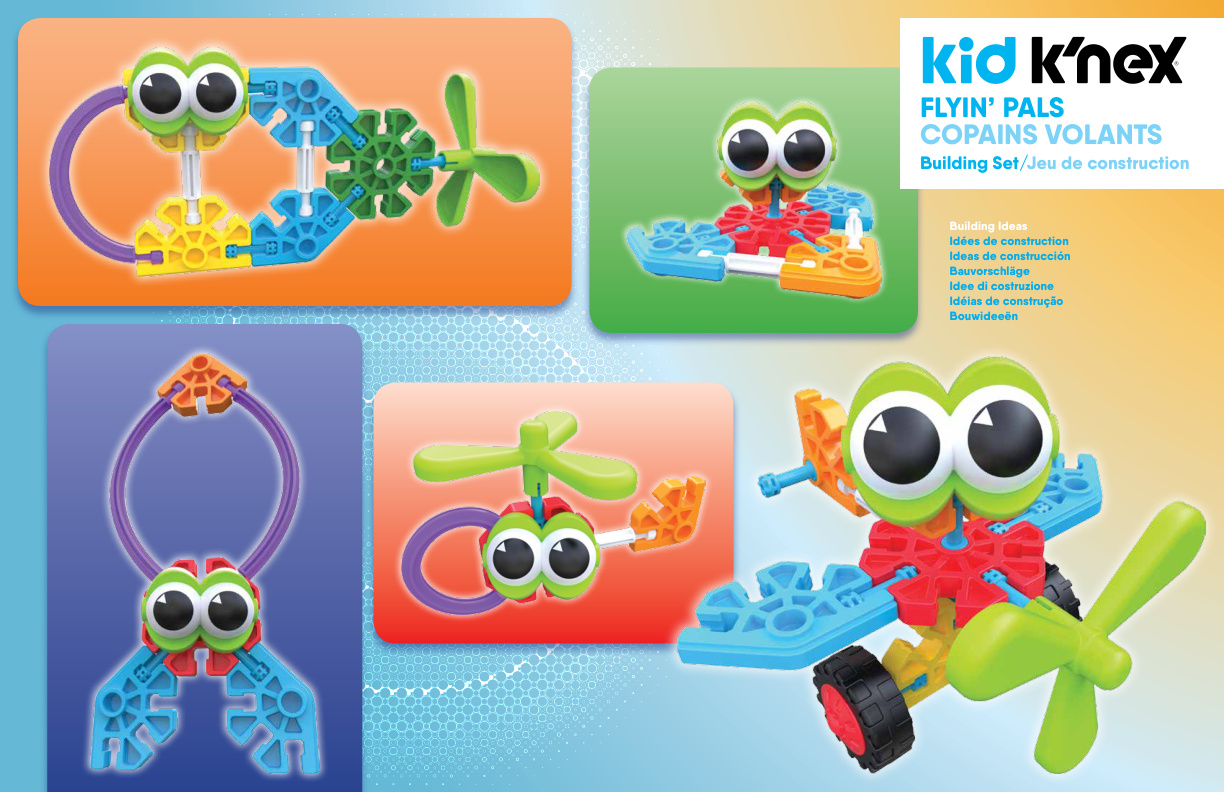 Kid KNEX Flyin Pals 85499 instruction manual