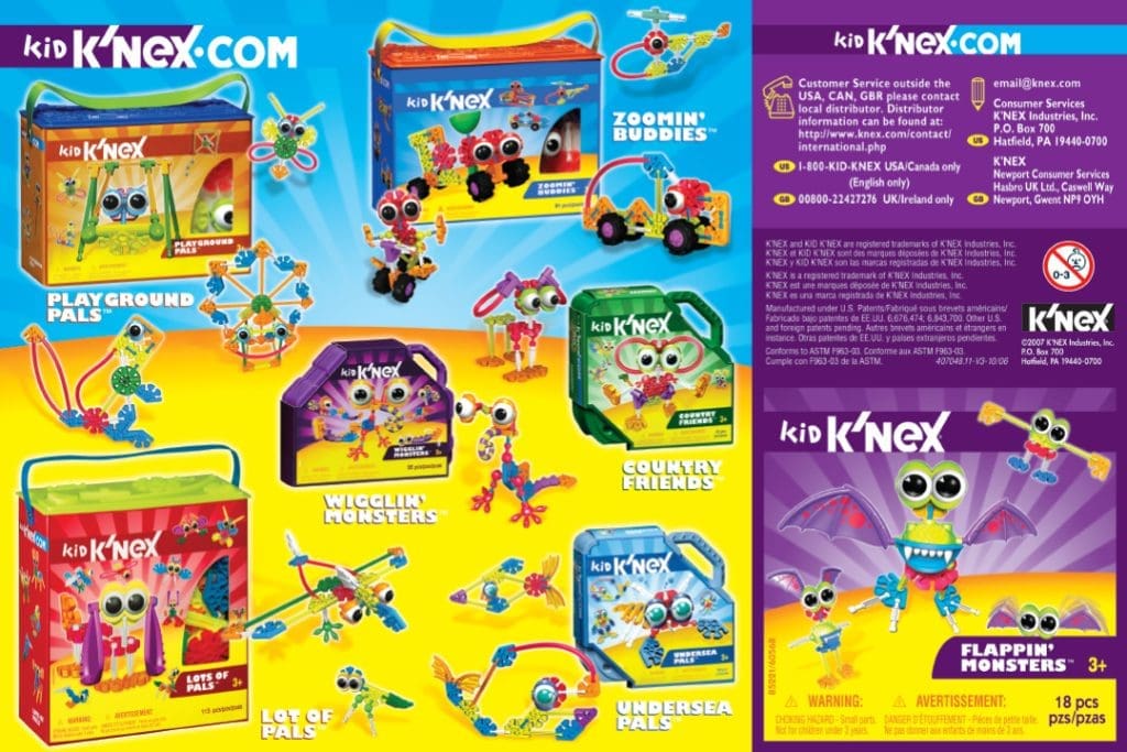 Kid KNEX Flappin Monsters 85221