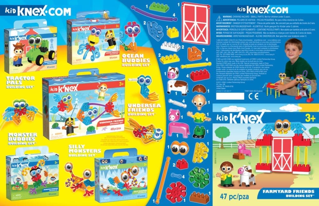 Kid KNEX Farmyard Friends 85412