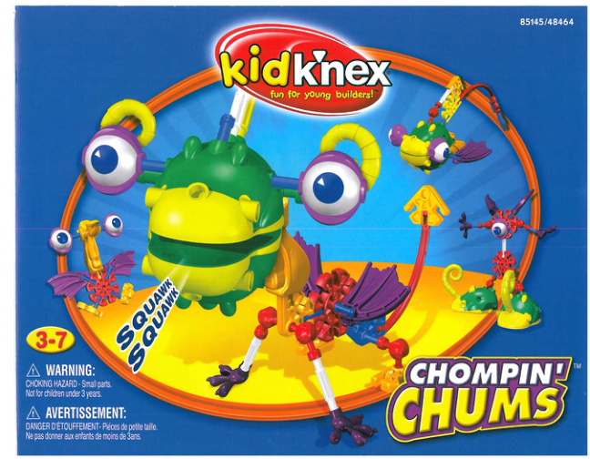 Kid KNEX Chompin Chums 85145 instruction manual