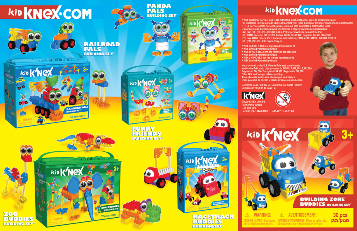 Kid KNEX Building Zone Buddies 85217 instruction manual