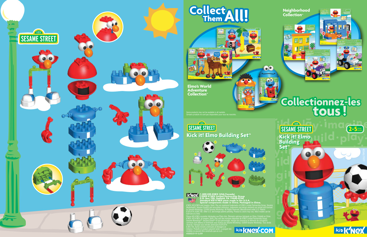 Kick It Elmo 85543 instruction manual