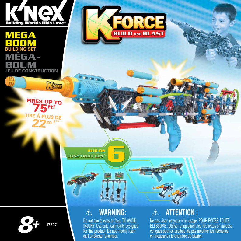 K FORCE Mega Boom 47527 instruction manual