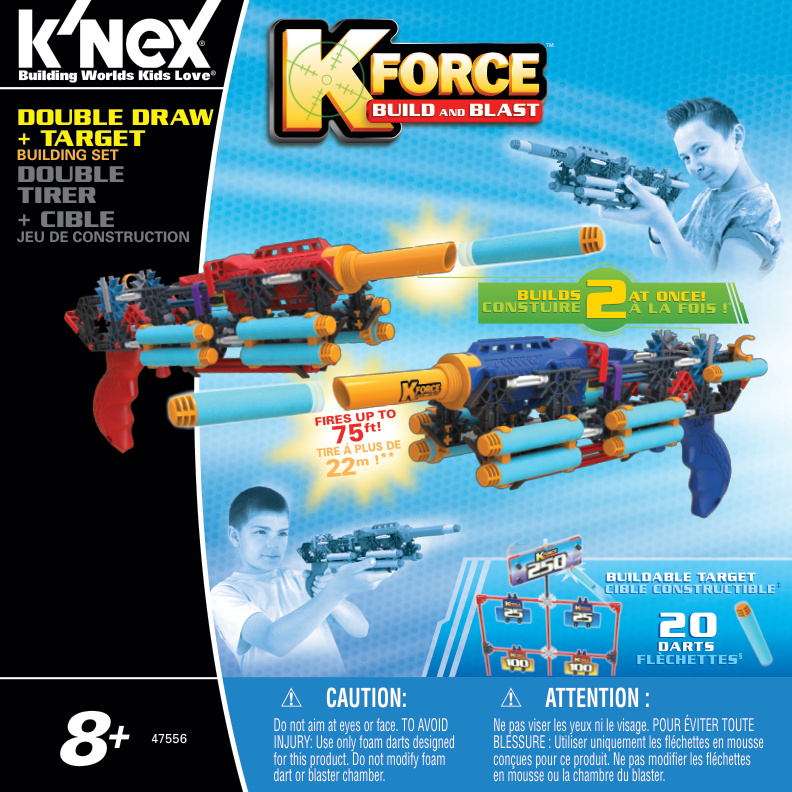 K FORCE Double Draw 47556 instruction manual