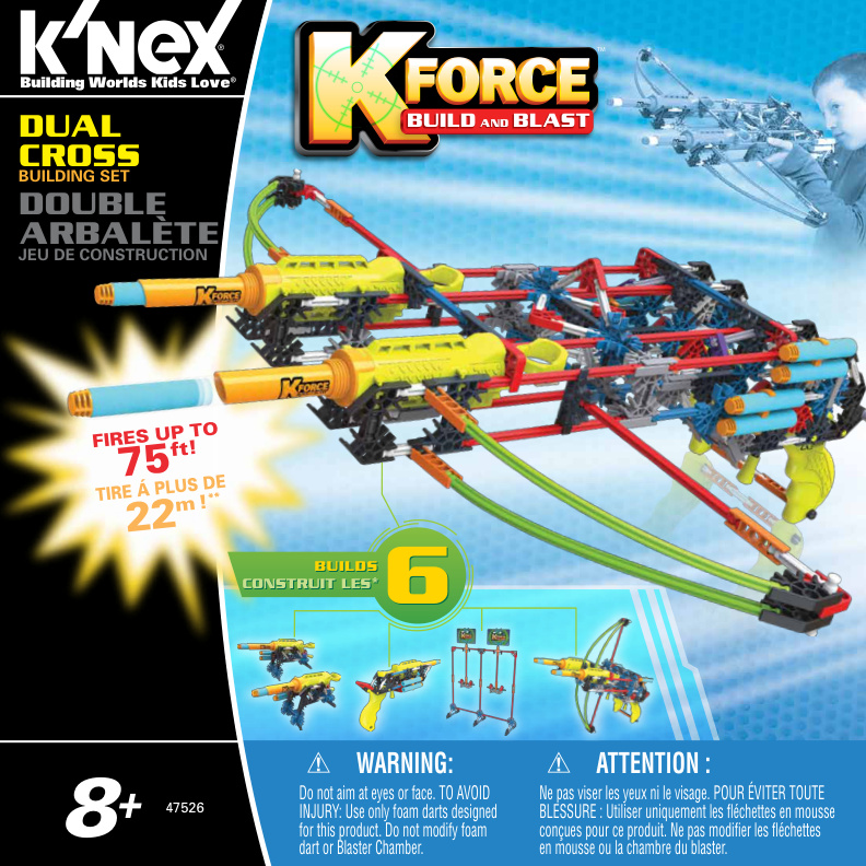 K FORCE Dual Cross 47526 instruction manual