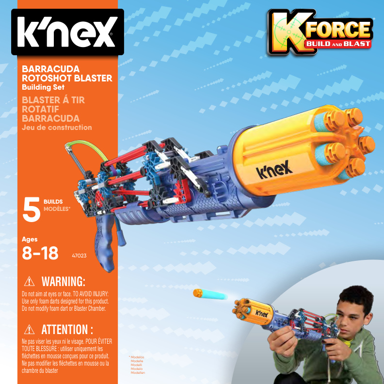 K FORCE Barracuda Rotoshot Blaster 47023
