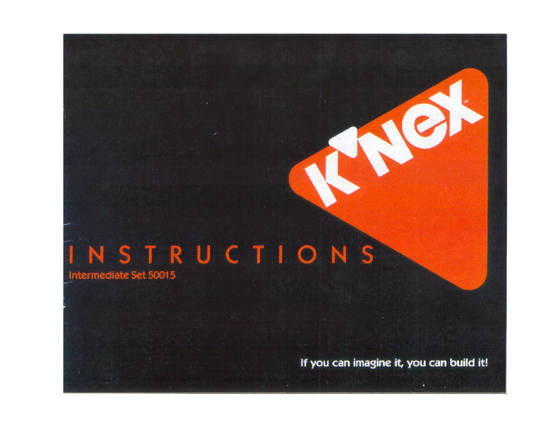Intermediate Building Set 50015 instruction manual