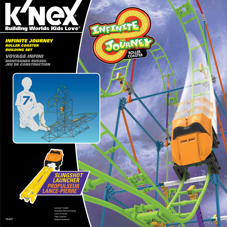 Infinite Journey Roller Coaster 15407 instruction manual