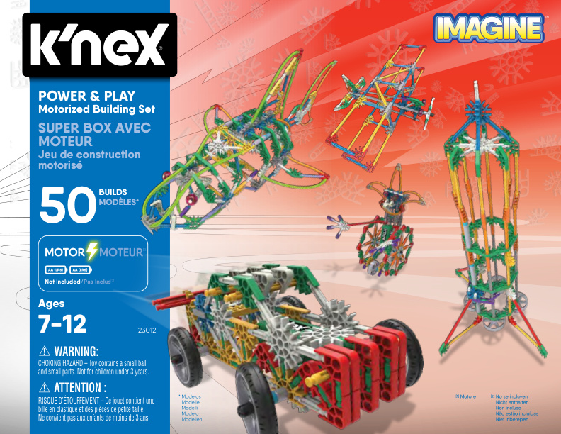 Imagine Power 26 Play Motorized Building Set 23012 instruction manual