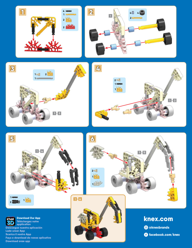 Imagine Excavator 32308 instruction manual