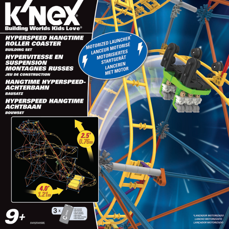 Hyperspeed Hangtime Roller Coaster 51415 instruction manual