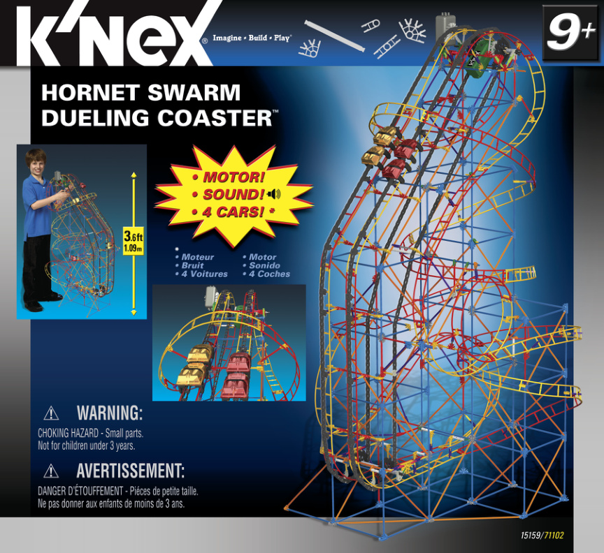 Hornet Swarm Coaster 15159 instruction manual