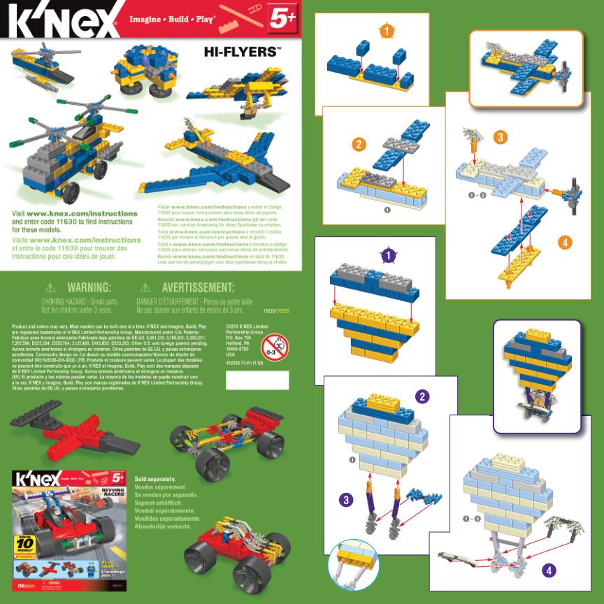 Hi Flyers 11630 instruction manual