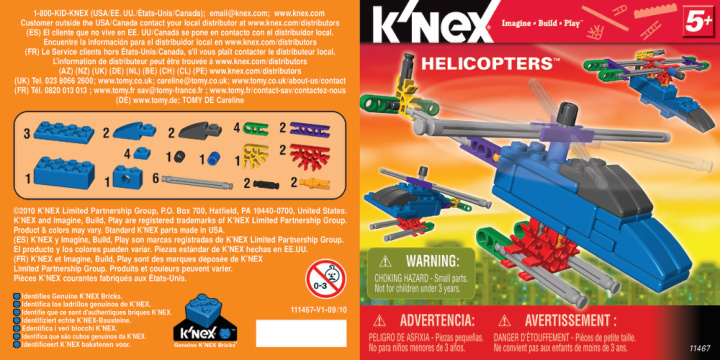Helicopter 11467 instruction manual