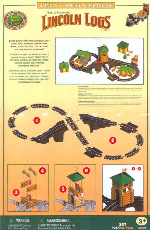 Great West Express 00959 instruction manual