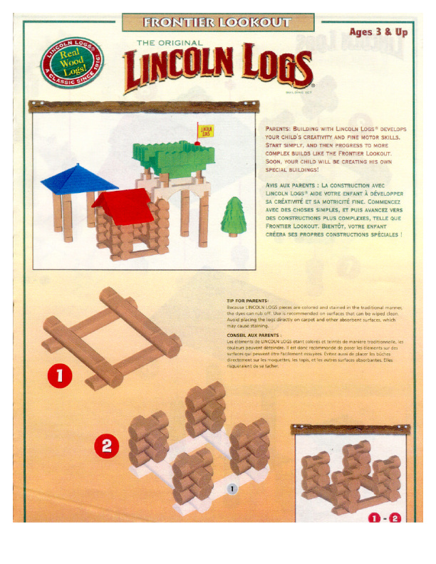 Frontier Lookout 00971 instruction manual