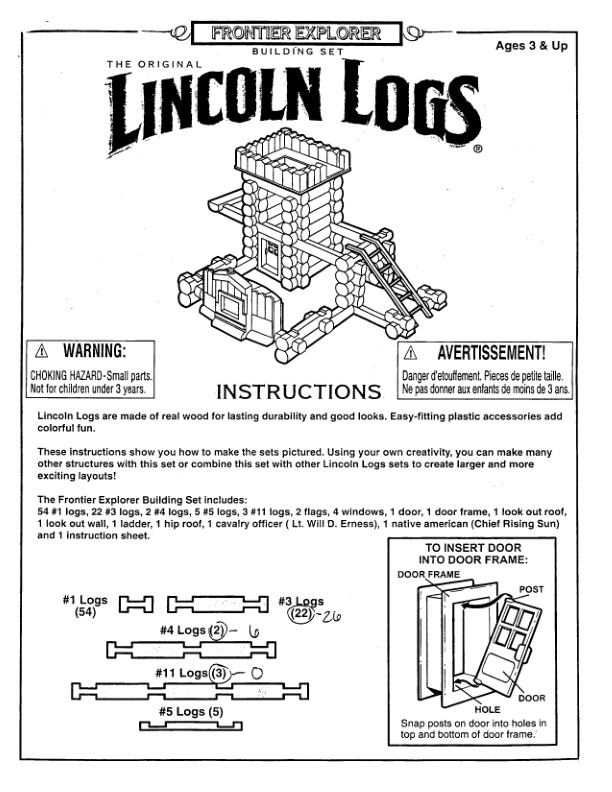 Frontier Explorer 00901 instruction manual