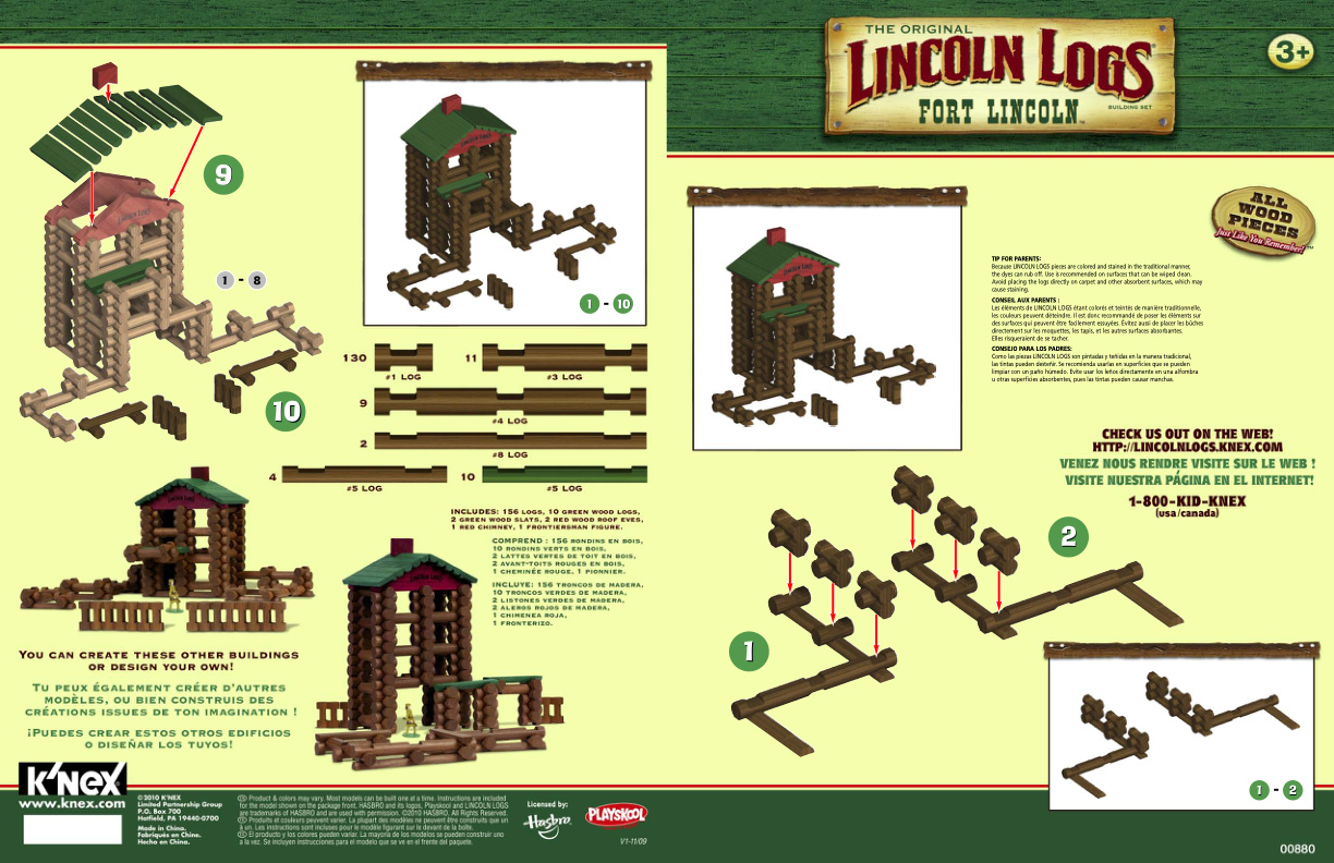 Fort Lincoln 00880 instruction manual