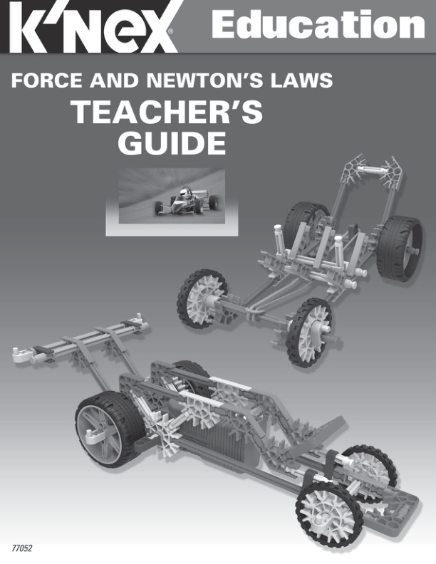 Force Newtons Laws TGuide 77052 instruction manual