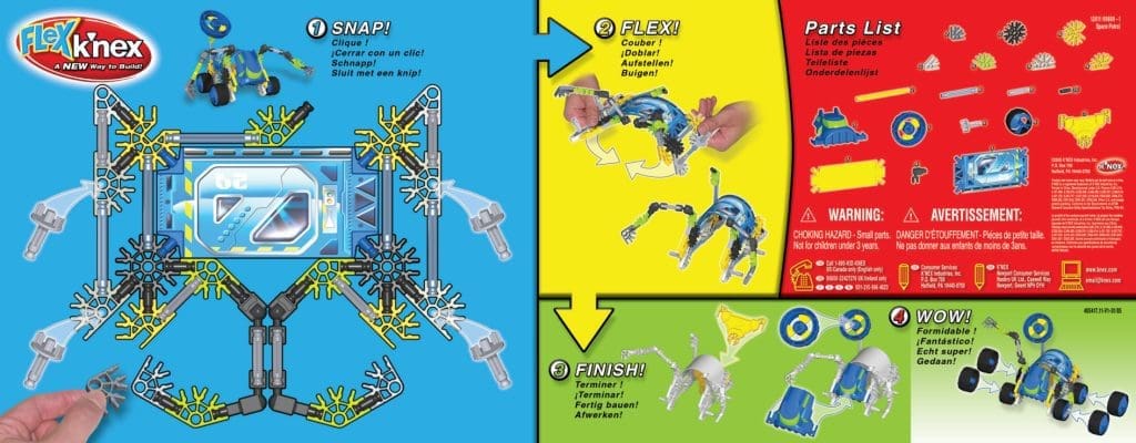 Flex KNEX Space Patrol 12011