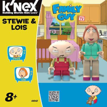 Family Guy Stewie and Lois 44042 instruction manual