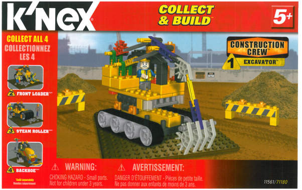 Excavator 1 11561 instruction manual