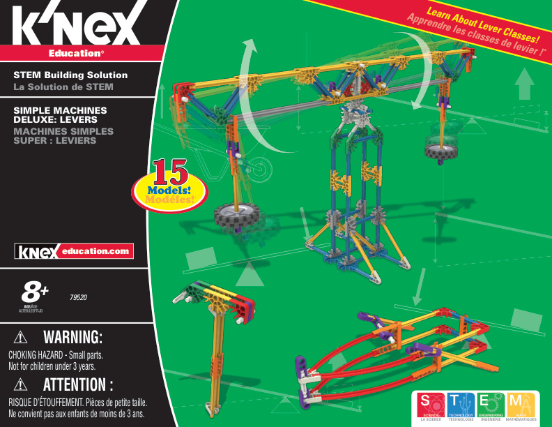Education Simple Machines Deluxe Levers 79520 instruction manual
