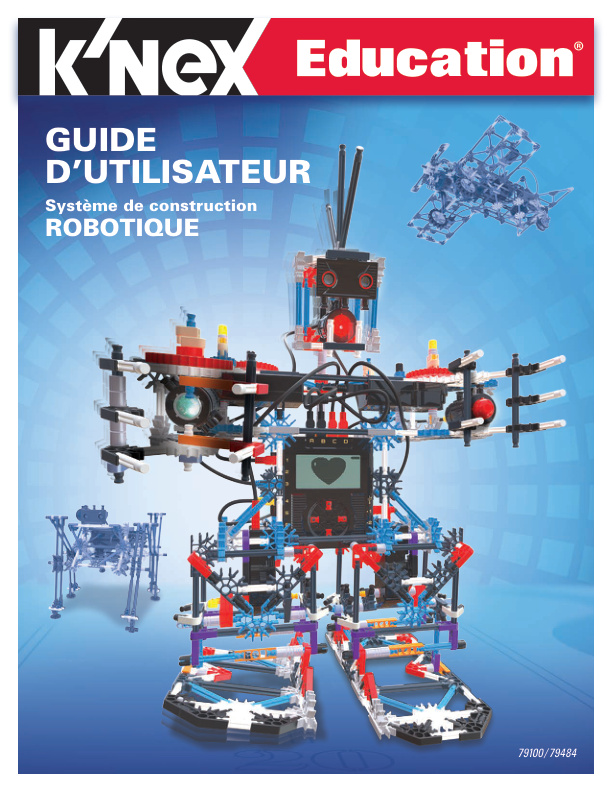 Education Robotics Users Guide French 79848 instruction manual