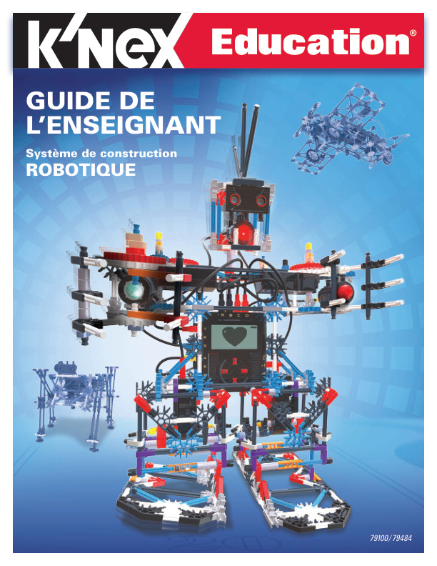 Education Robotics Teachers Guide French 79100 instruction manual