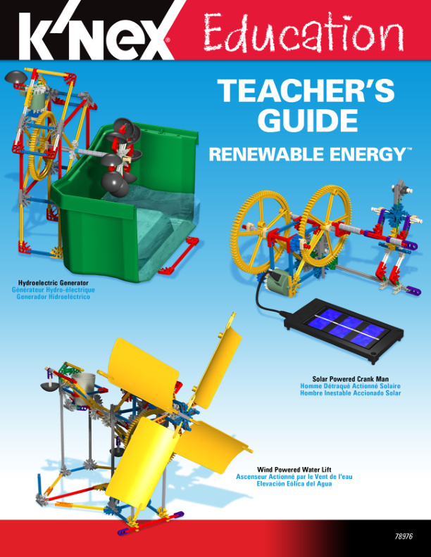 Education Renewable Energy Teachers Guide FRENCH 78976 instruction manual
