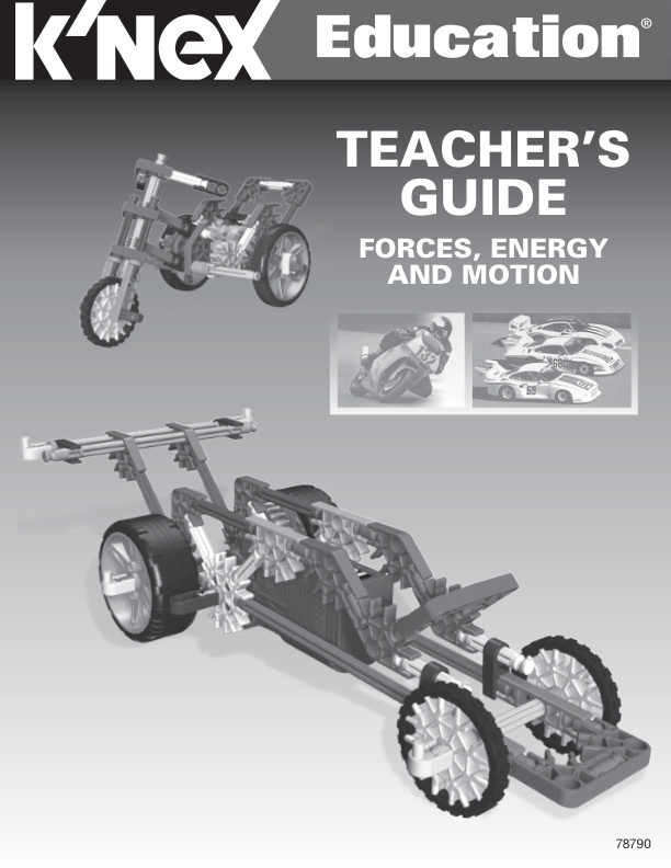 Education Forces Energy and Motion Teachers Guide 78790 instruction manual