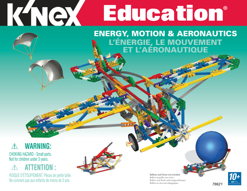 Education Energy Motion and Aeronautics 79621 instruction manual