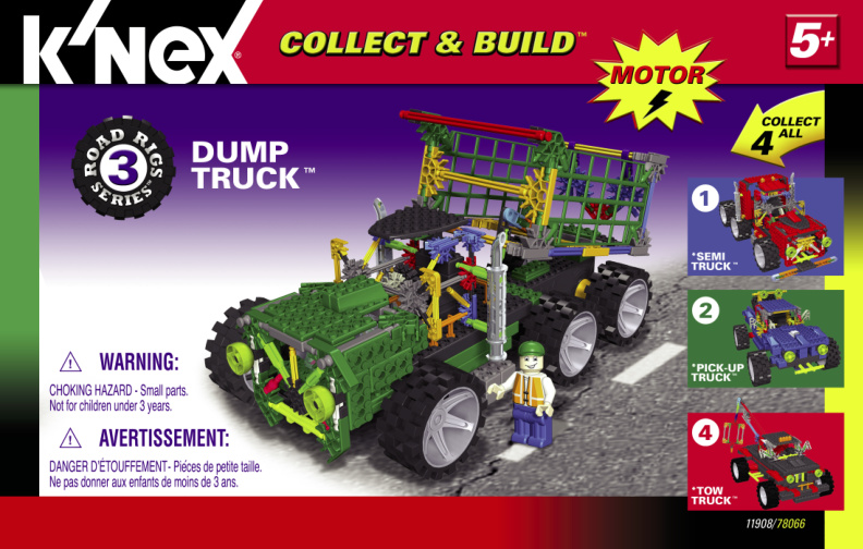 Dump Truck 11908 instruction manual