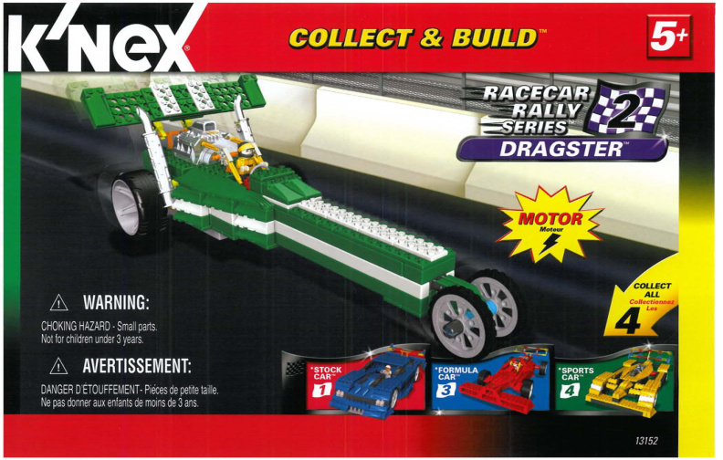 Dragster 2 13152 instruction manual