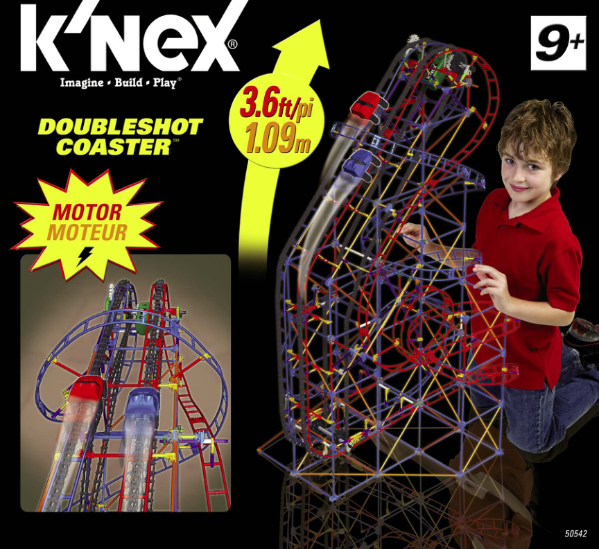 Doubleshot Coaster 50542 Instruction Manual PDF | Knex.Parts