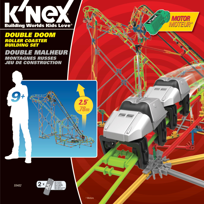 Double Doom Roller Coaster 55402 instruction manual