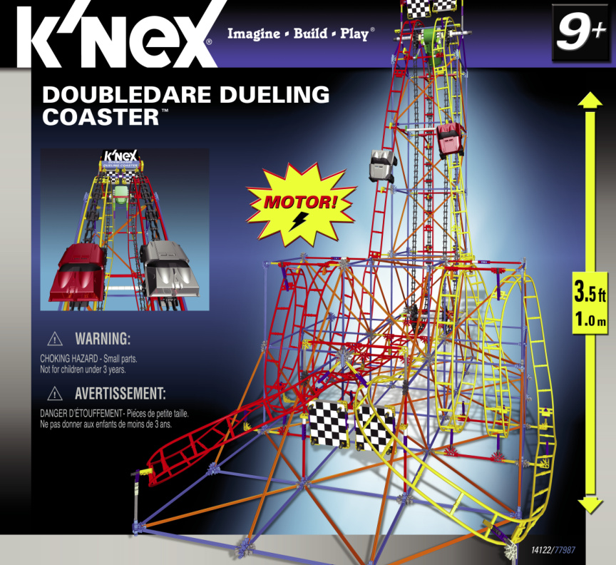 Doubledare Dueling Coaster 14122 instruction manual