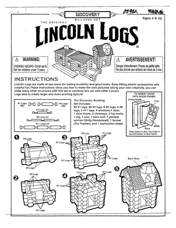 Discovery Building Set 00902 instruction manual