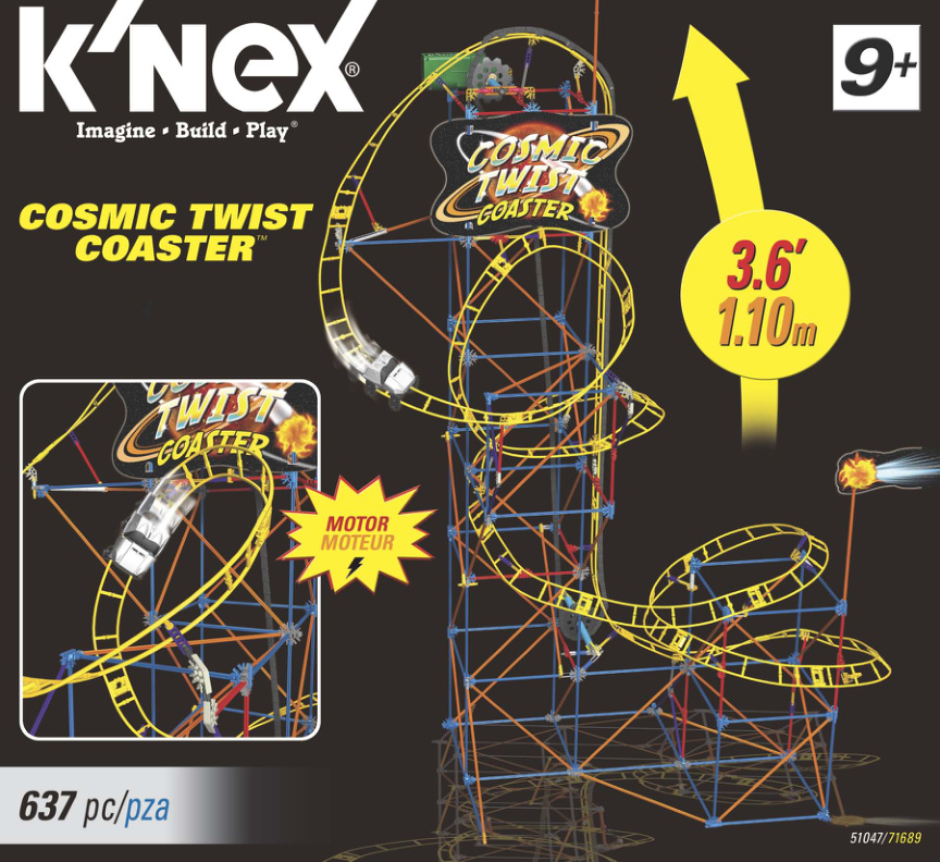 Cosmic Twist Coaster 51047 instruction manual