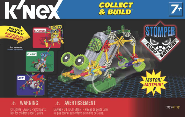 Collect and Build Robo Battlers 2 Stomper 12165 instruction manual