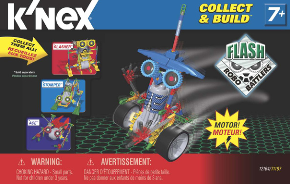 Collect and Build Robo Battlers 3 Flash 12164 instruction manual