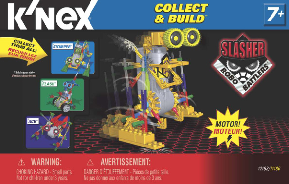 Collect and Build Robo Battlers 1 Slasher 12163 instruction manual
