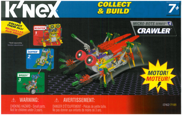 Collect and Build Micro Bots 4 Crawler 12162 instruction manual