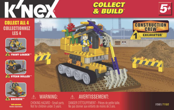 Collect and Build Construction Crew 1 Excavator 11561 instruction manual