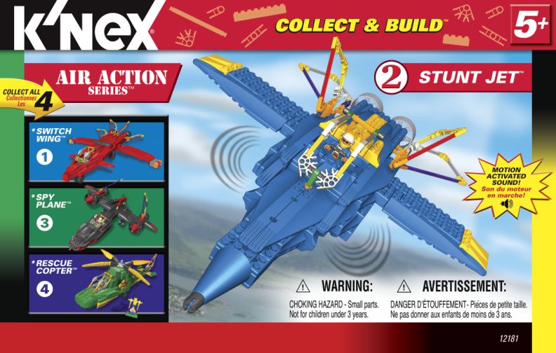 Collect and Build Air Action 2 Stunt Jet 12181 instruction manual