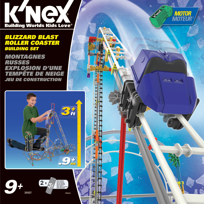 Blizzard Blast Roller Coaster 54401 instruction manual